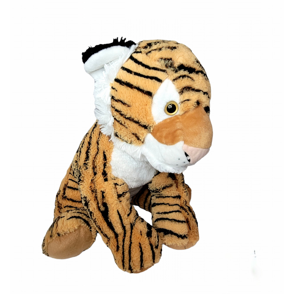 Gitzy Tiger Cub Plush Soft Stuffed Animal 14" Inches Orange Black White Jungle